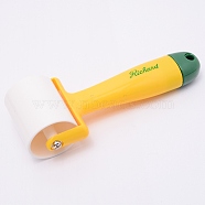 (Clearance Sale)Plastic Roller, for Printmaking, Yellow, 152x60x39mm(TOOL-WH0121-92)
