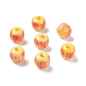 Mini Artificial Apple, Fruit Simulation Foam Apple, for Home Display Decorations, Gold, 21.5x20x19mm