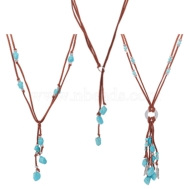 Nuggets Natural Turquoise Necklaces