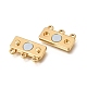 2-Strands Brass Magnetic Clasps(KK-CBA9C94-01B-G)-2