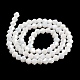 Opaque Solid Color Electroplate Glass Beads Strands(GLAA-F029-P4mm-A15)-2