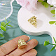 2 Pcs Brass Pendants(KK-TA0003-11G)-5
