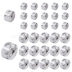 2 Styles Natural Howlite Beads, Flat Round/Disc, 4.5~6.5x2.5~3.5mm, Hole: 1mm(G-AR0006-26)