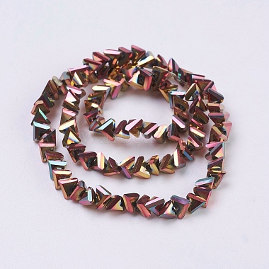 Electroplate Glass Beads Strands(EGLA-J146-6mm-FP01)-2