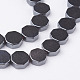 Non-magnetic Synthetic Hematite Beads Strands(G-P341-19-8x3mm)-1