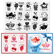 Custom PVC Plastic Clear Stamps, for DIY Scrapbooking, Photo Album Decorative, Cards Making, Mixed Shapes, 160x110x3mm(DIY-WH0448-0381)