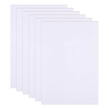 EVA Sheet Foam Paper, with Adhesive Back, Rectangle, White, 30x21x0.1cm