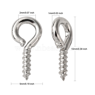 Vis de fer oeil épingle cheville bails(IFIN-S699-01A-P-NF)-2