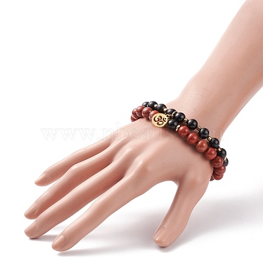 Ensembles de bracelets extensibles perlés(BJEW-JB08345)-3