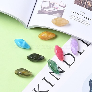Acrylic Imitation Gemstone Beads(PGB275Y)-6