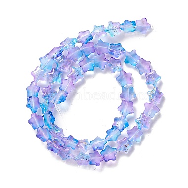 Perles en verre transparentes(GLAA-F112-04A)-4