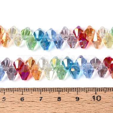 Electroplate Transparent Glass Beads Strands(EGLA-N025-03A-A01)-4