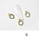 Alloy Rhinestone Cabochons(MRMJ-T056-93G-Q)-1