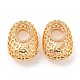 Brass Micro Pave Cubic Zirconia Pendants(KK-P250-01G)-1