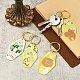 Alloy Enamel Keychains(KEYC-YW00224-01)-5