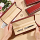 Rectangle PU Leather Single Pen Storage Boxes(AJEW-WH0886-10)-3