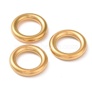 304 Stainless Steel Linking Rings, Round Ring, Golden, 12x3mm, Inner Diameter: 6mm(STAS-D246-01A-02G)