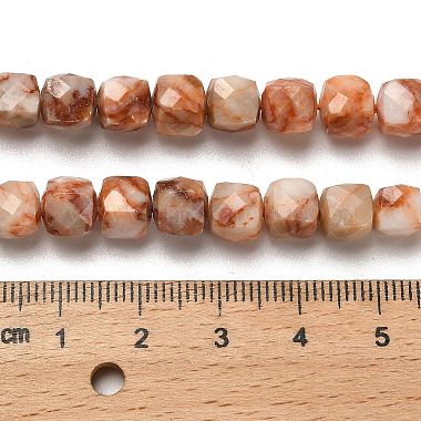 Natural Red Netstone Beads Strands(G-H078-C17-01)-5