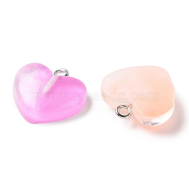 Gradient Color Transparent Resin Pendants(RESI-A025-08)-3