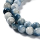 Natural Blue Ice Glacierite Stone Beads Strands(G-G078-A01-01)-4