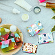 90Pcs 9 Styles Paint Stain Pattern Soap Paper Tag(DIY-WH0399-69-025)-3