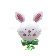 Animal Theme Aluminum Balloon, for Party Festival Home Decorations, Rabbit Pattern, 960x670mm(ANIM-PW0004-08D)