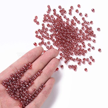Perles de rocaille en verre(SEED-US0003-4mm-105B)-4