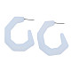 Большие серьги-гвоздики c-образной формы для девушек(KY-Q058-081B)-1