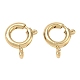 Brass Spring Ring Clasps(KK-CBA1AE8-05C-G)-1