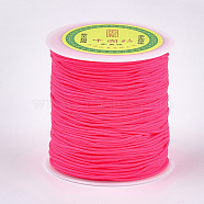 Nylon Thread, Deep Pink, 1.5mm, about 120.29 yards(110m)/roll(NWIR-S007-06)