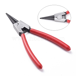 Carbon Steel Jewelry Pliers, Round Nose Pliers(It can be used to dismantling chains) 15.5cm long(P018Y)