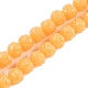 Synthetic Coral Carved Beads Strands(CORA-C003-01B)-1