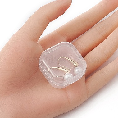 2 boucles d'oreilles pendantes en laiton en forme de larme(DIY-YW0007-30)-3