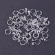 Eco-Friendly Plastic Clip-on Earring Findings(X-KY-P005-02)-1