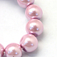 cuisson peint perles de verre nacrées brins de perles rondes(HY-Q003-10mm-47)-3