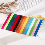 1Set Polyester Identification Puppy ID Collars, ID Bands for Dog Kitten Newborn Pet, Mixed Color, 351x10x2mm, about 15pcs/set(AJEW-LP0001-53)