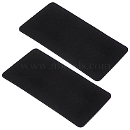 Rectangle Felt Bag Bottom, for Knitting Bag, Women Bags Handmade DIY Accessories, Black, 34x16.5x0.8cm(DIY-WH0622-044C-04)