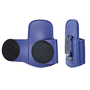 Imitaiton Leather Stethoscope Holder, with Iron Findings, Midnight Blue, 107x200x13mm, 1pc/box(AJEW-FH0003-55A)