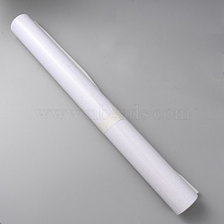 Flocking Heat Transfer Film, Vinyl Transfer Print Sets for Garment, White, 305x250x0.7mm(DIY-WH0430-213B)