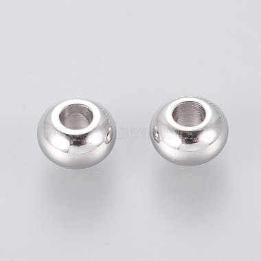 Perles rondelles en 304 acier inoxydable(X-STAS-S028-15)-2