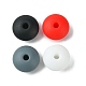 Rondelle Food Grade Eco-Friendly Silicone Focal Beads(SIL-F003-07F)-2