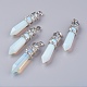 Opalite Big Pointed Pendants(G-G738-A-13)-1