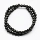 1 Strand Dyed Black Round Synthetic Turquoise Beads Strands(X-TURQ-G106-6mm-02C)-2