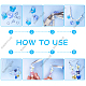 SUNNYCLUE DIY Transparent Butterfly Drop Earring Making Kit(DIY-SC0018-34)-4