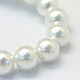 Baking Painted Pearlized Glass Pearl Round Bead Strands(HY-Q330-8mm-01)-3