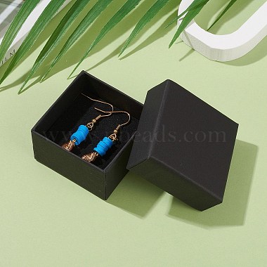 Polymer Clay Heishi Beads Dangle Earrings(EJEW-JE04456-04)-3