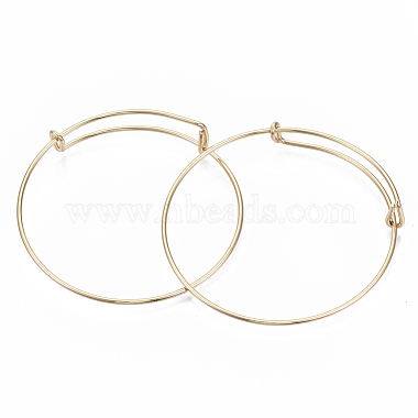 Adjustable Iron Expandable Bangle Making(BJEW-R038-KC)-5