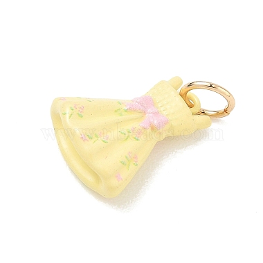 laiton &eacute;mail pendentifs(KK-CBA1122-01G-01)-2