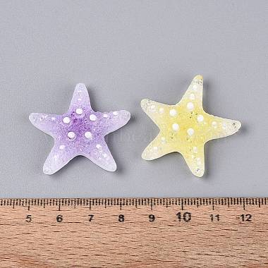 Transpant Resin & Paillette Decoden Cabochons(CRES-Q222-01)-4