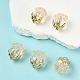 5Pcs UV Plating Transparent Acrylic Beads(MACR-YW0004-28C)-1